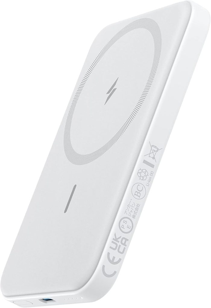 Anker 621 MagGo Power Bank, 5,000mAh Magnetic Portable Charger