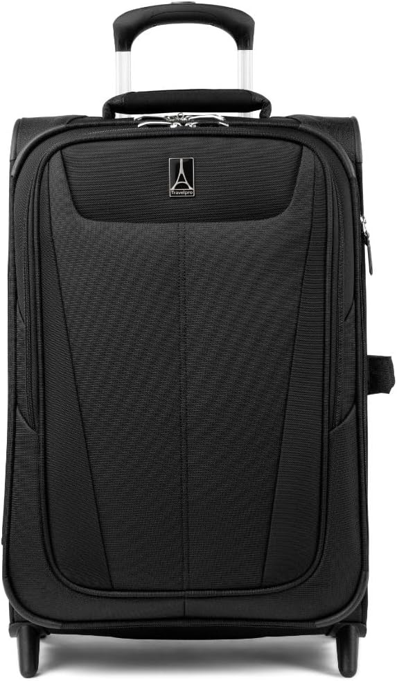 Travelpro Maxlite 5 Softside Carry-On Luggage Upright, Black, 21-Inch