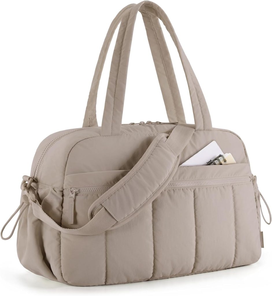 BAGSMART Duffle Bag for Travel, Gym Bag for Women, Weekender Carry on