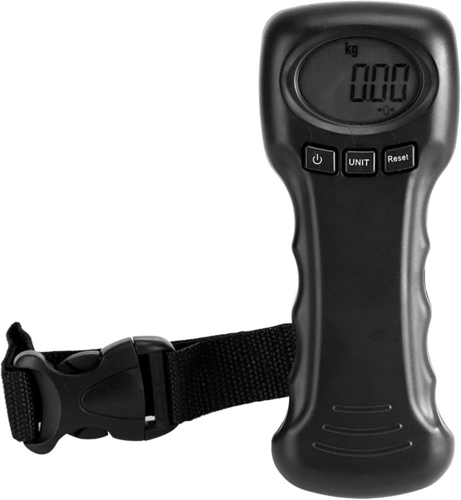 Jectse Digital Luggage Scale 110lb/50kg, Portable Suitcase Weight Scale