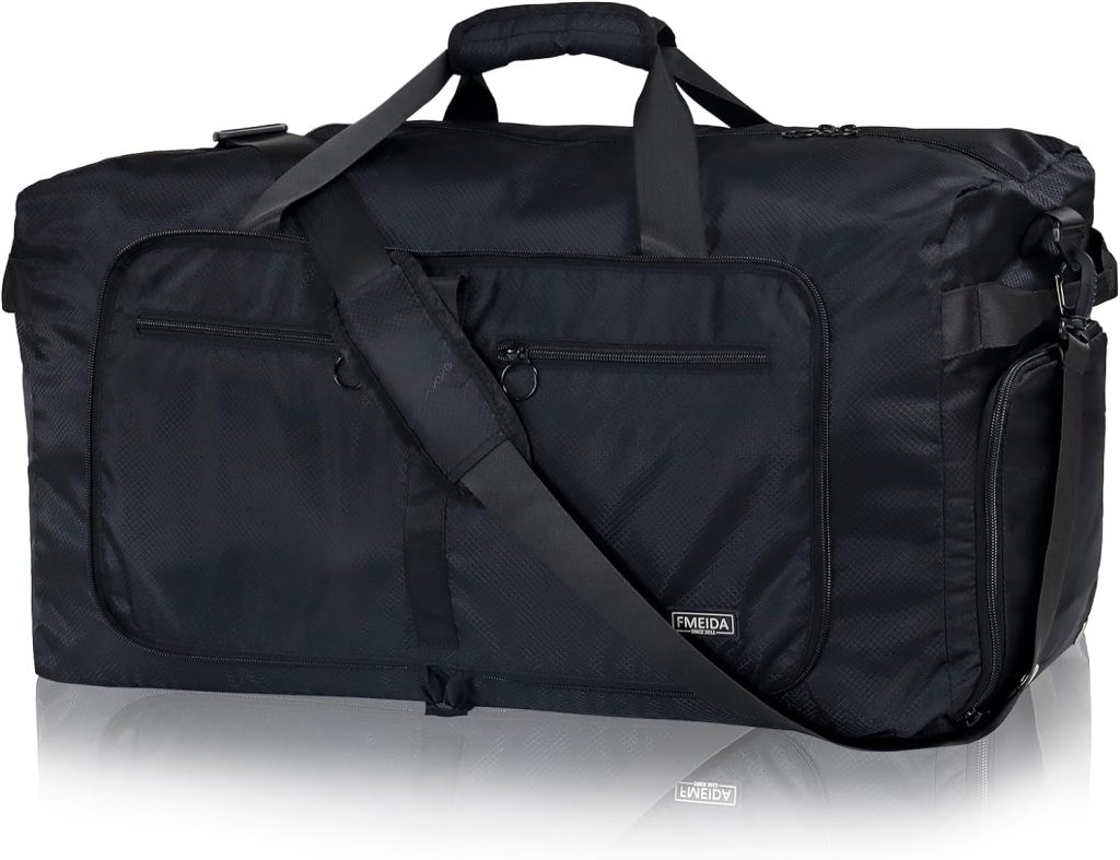 65L Duffle Bag Foldable Travel Duffel Bags for Men Women Travel Bag
