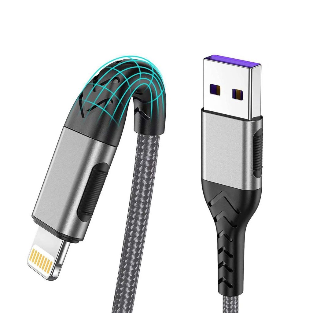 iPhone Charger, [MFi Certified] 3Pack 10FT USB A Cable for Long Lightning Charger Cable, Fast iPhone Charging Cord for iPhone Xs Max/XS/XR/X/8/7/6S/6/Plus/SE/iPad(Silver)