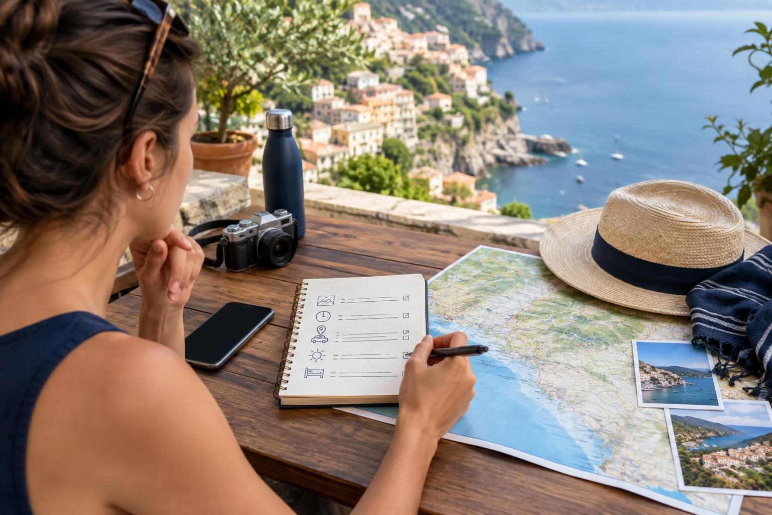 AI-generated travel illustration for How to Choose Day Trips That Are Worth the Travel Time