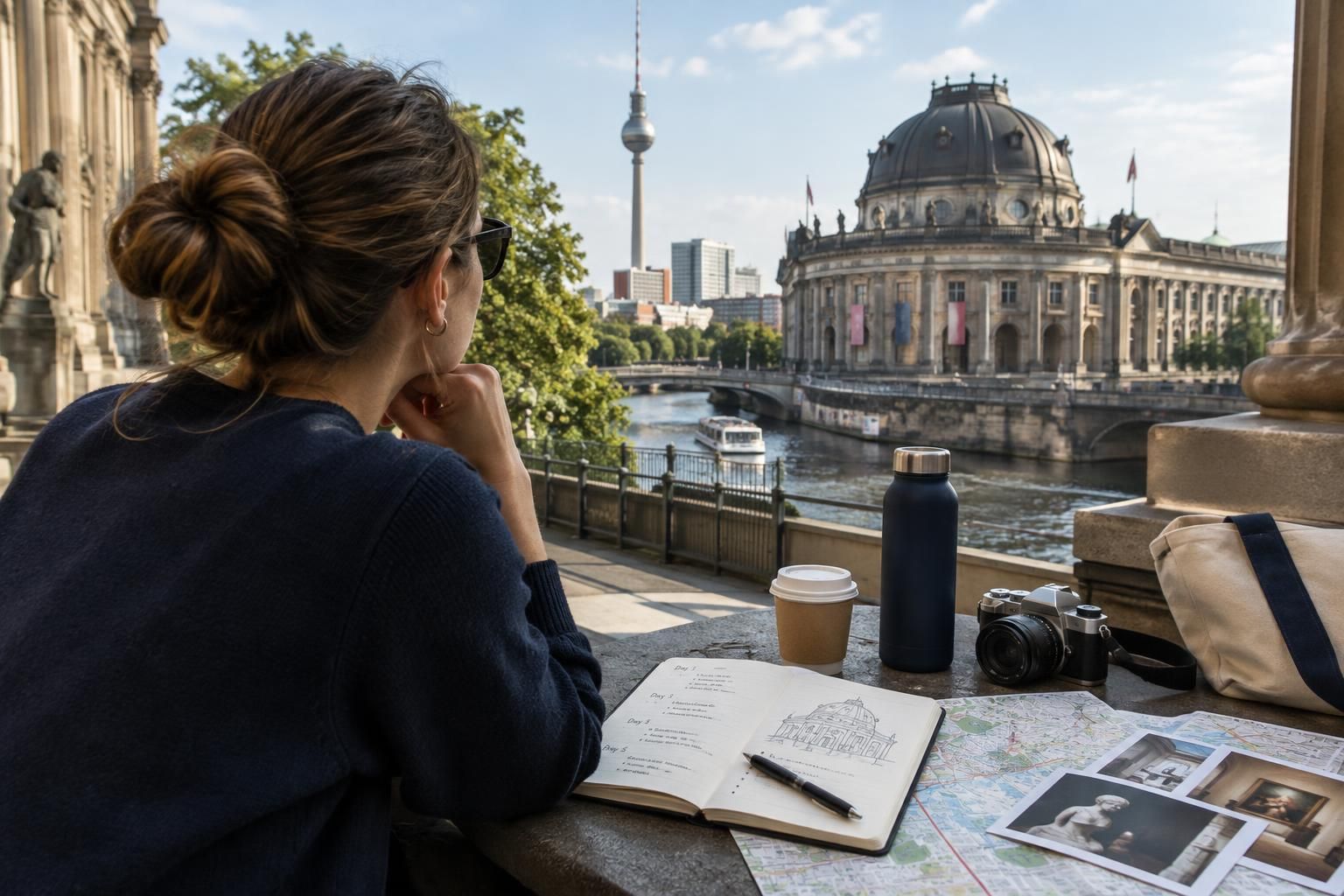 AI-generated travel illustration for Berlin for Museum Lovers: Planning Five Nights Without Gallery Fatigue